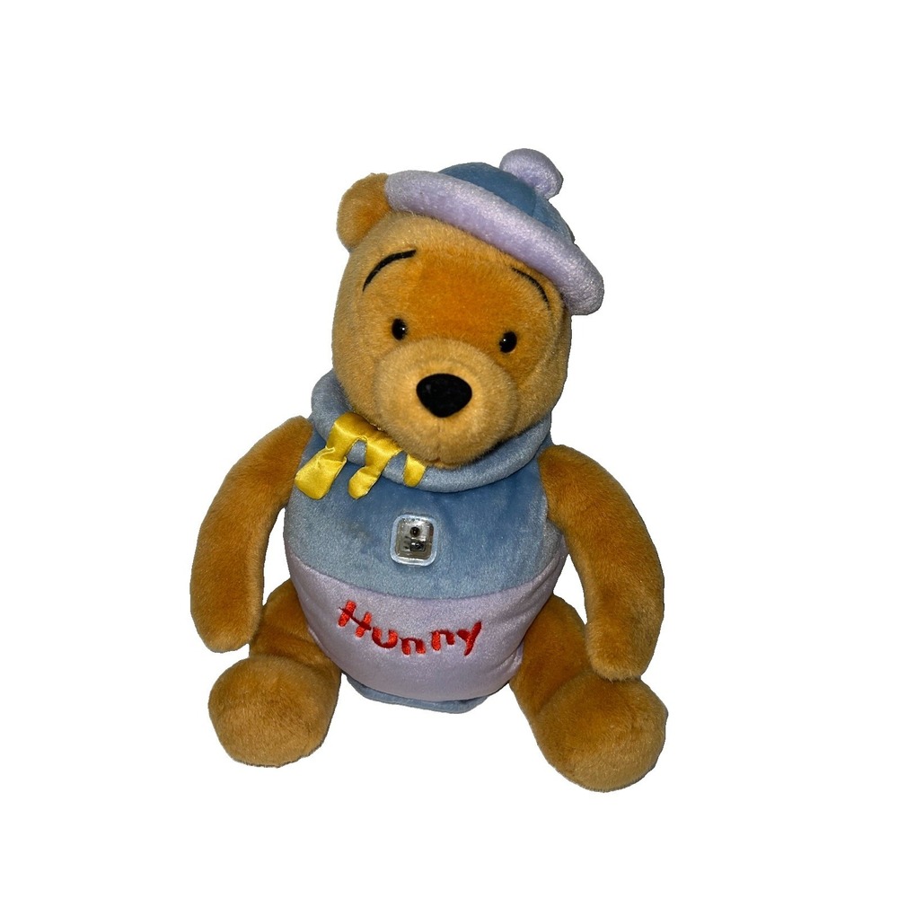 Winnie The Pooh Hunny Electronic Sensor Dancing Toy Disney Store Working (5/b60)